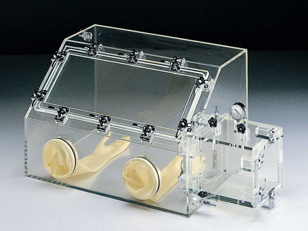 Quasy Box Sanplatec Glove Box (Gas Purge type) DX-Ⅱ type | Nanotechnology ...