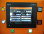 IMT Agora XX Automatic Mounting Press 2-tower type with dual specimen pressing, memory settings, and color touch panel
